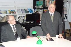 Zygmunt Pniewski i promocja książki prof. Leszka Bergera Chrońmy europejskie żaby zielone, 12.05.2008 r.