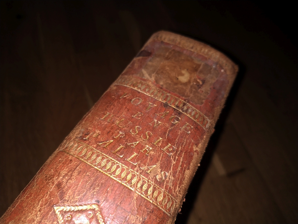 Voyages de M. P. S. Pallas 1789 r. / TOME PREMIER